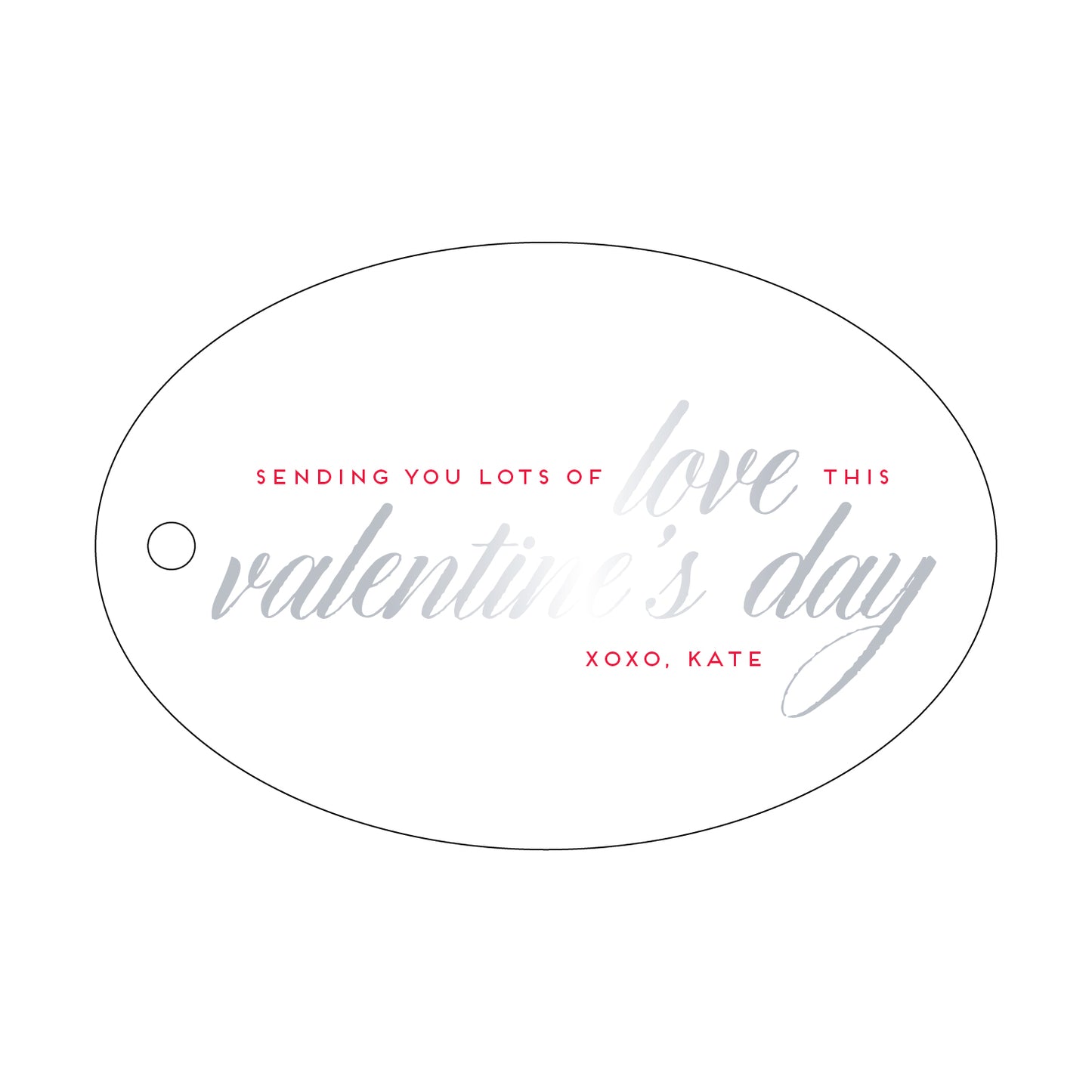 Personalized Gift Tag - T130