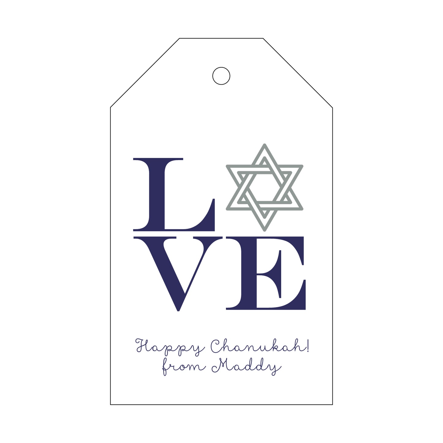 Personalized Gift Tag - T134
