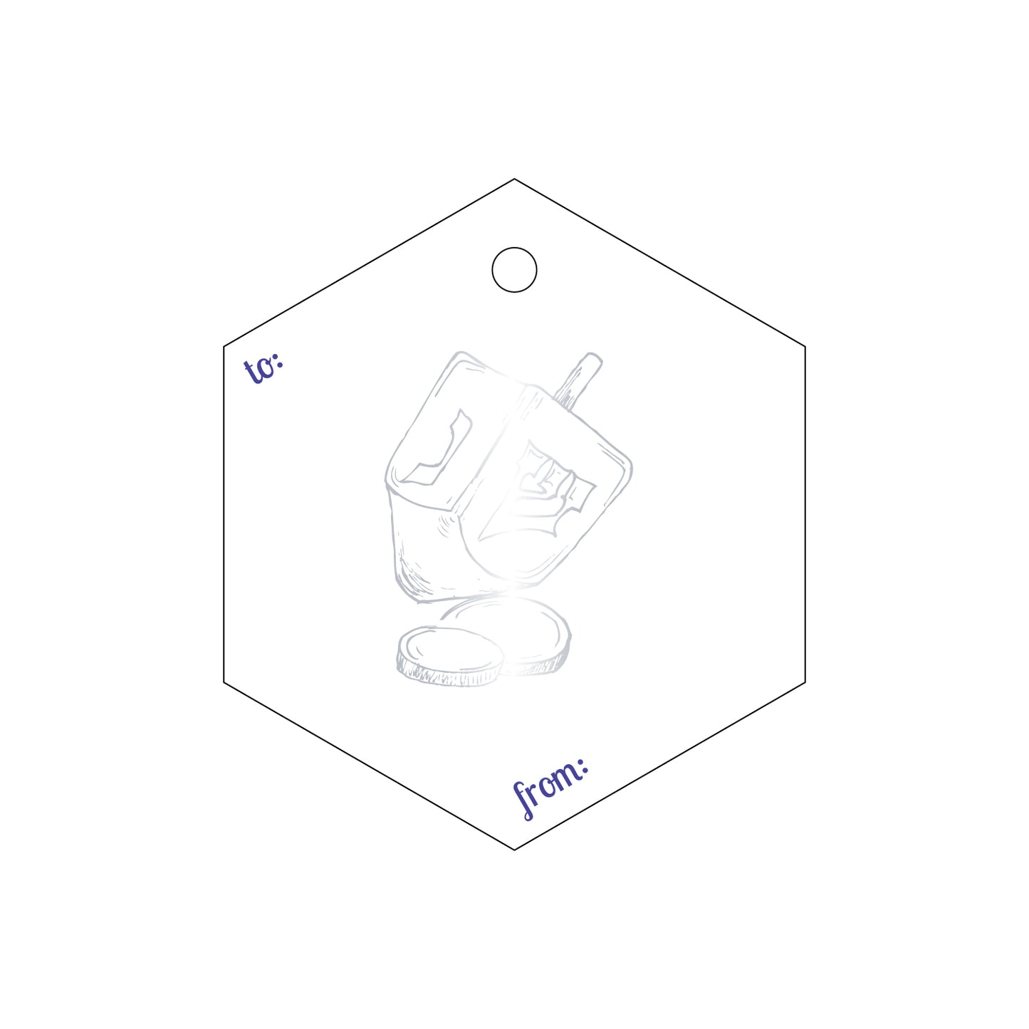 Personalized Gift Tag - T135