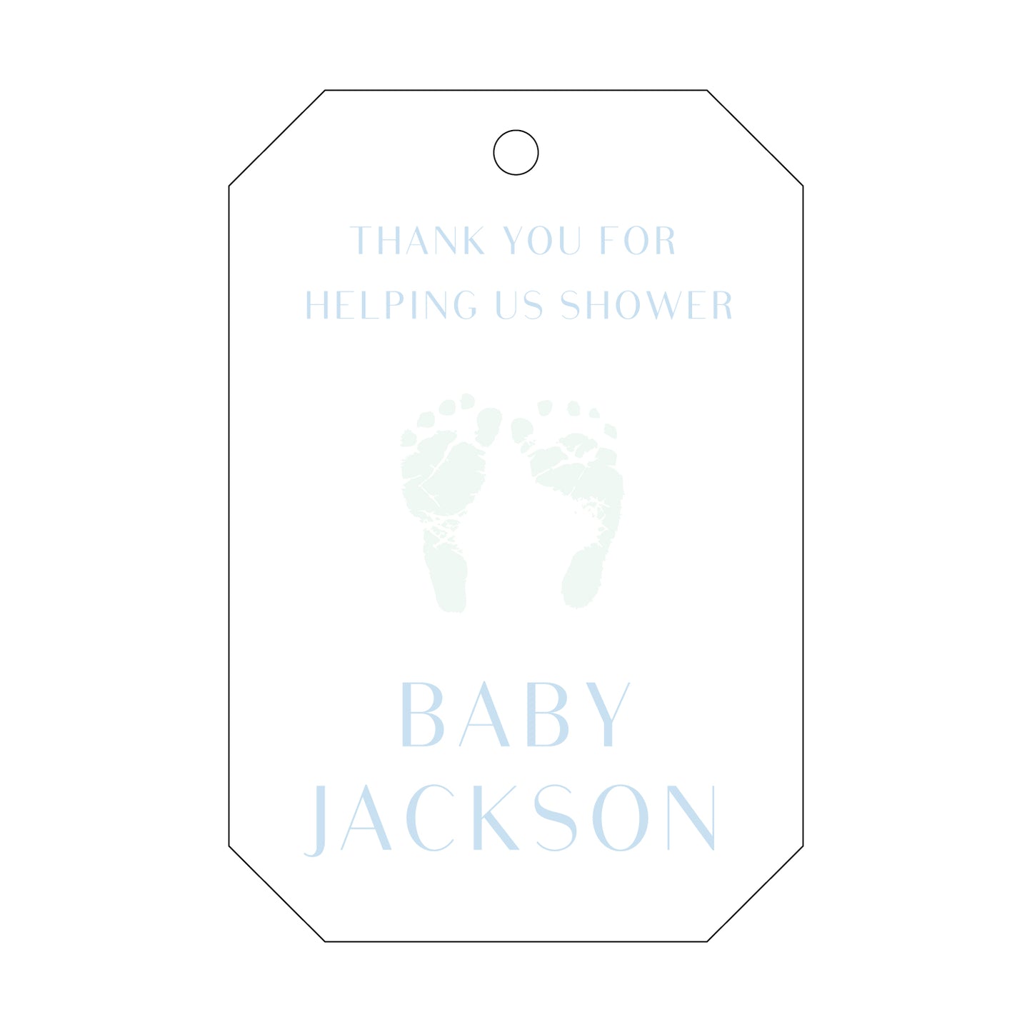 Personalized Gift Tag - T13