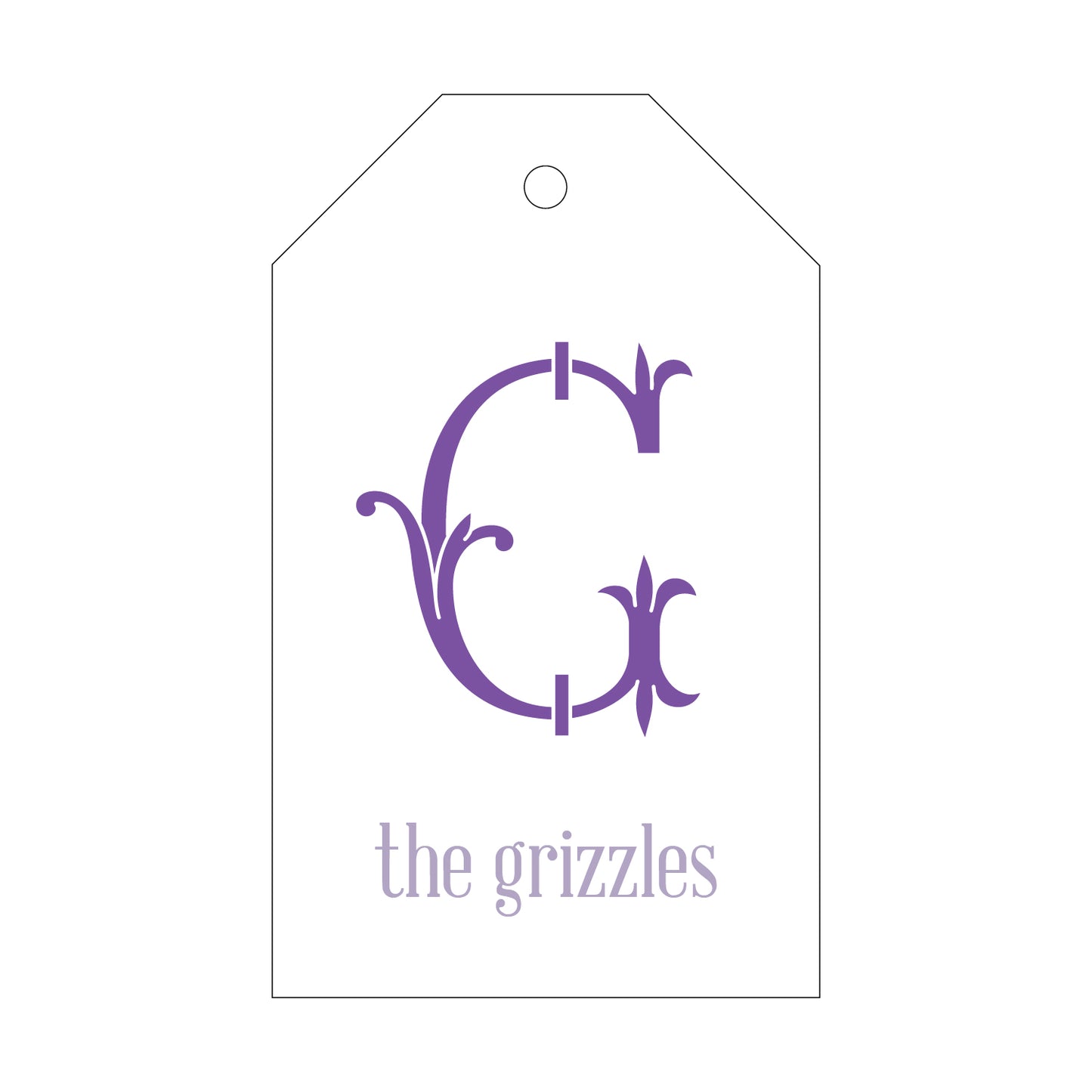 Personalized Gift Tag - T140