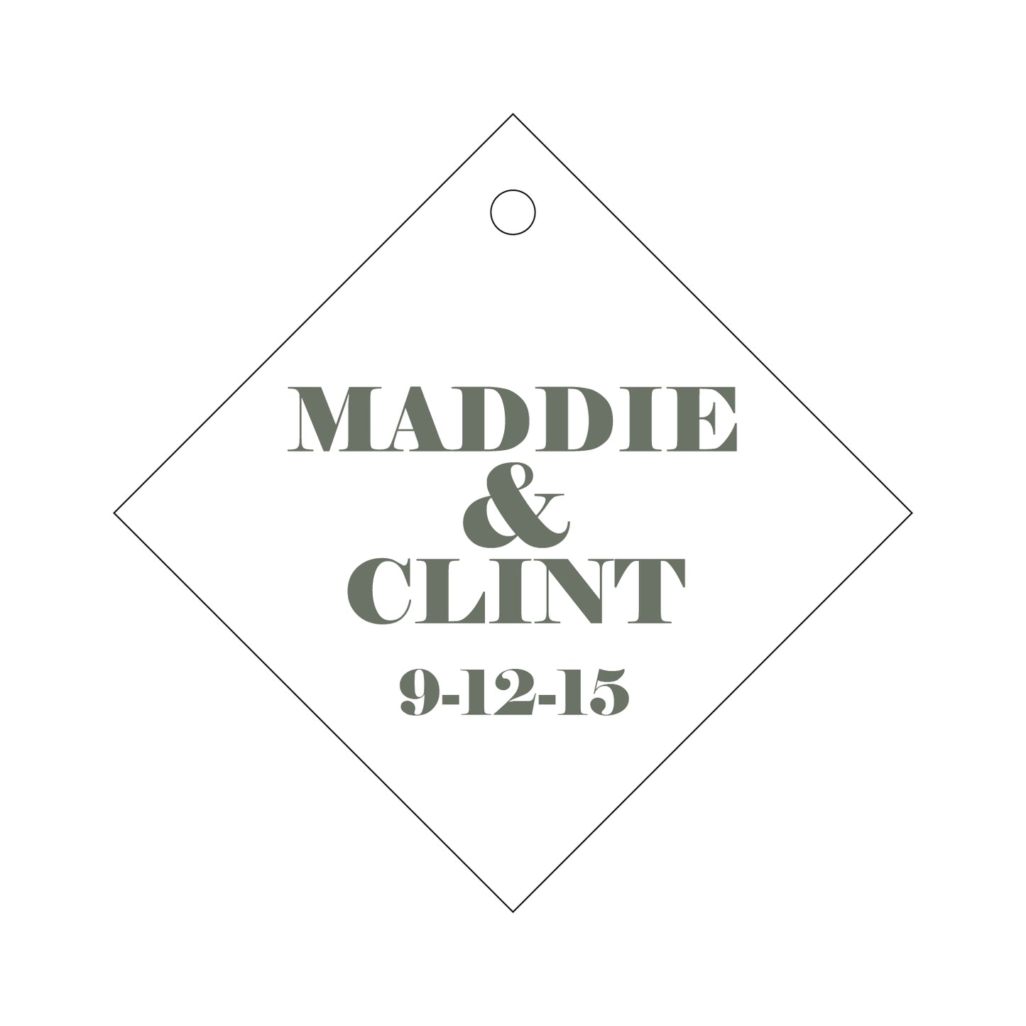 Personalized Gift Tag - T143