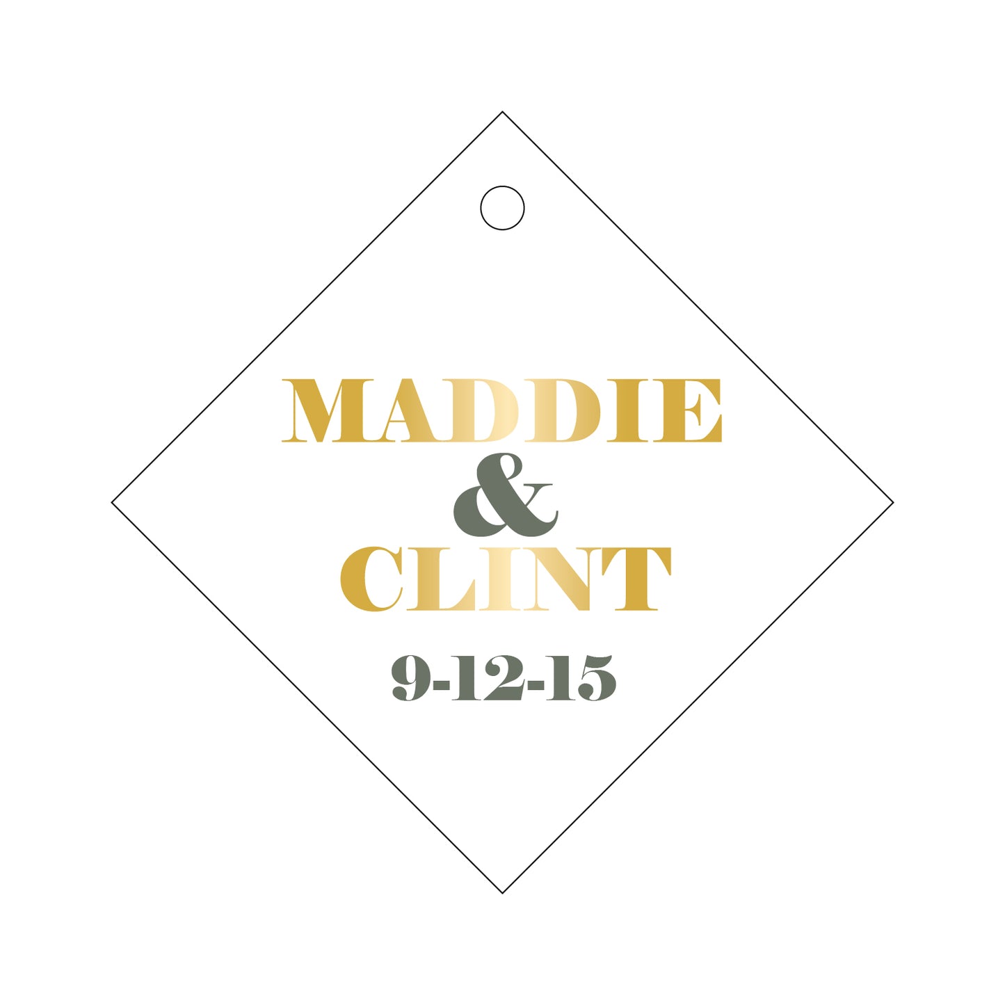 Personalized Gift Tag - T143