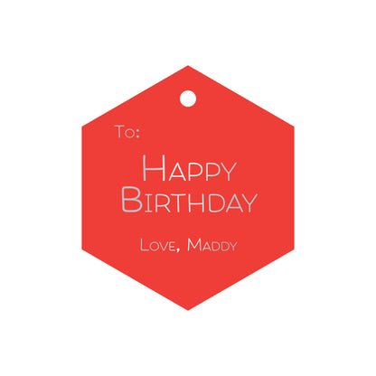 Personalized Gift Tag - T145