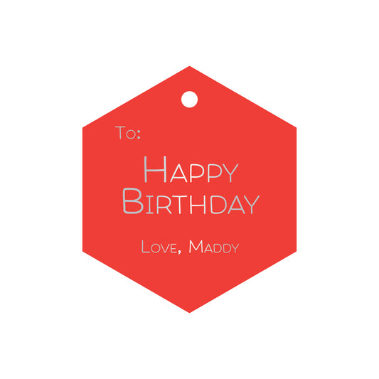 Personalized Gift Tag - T145