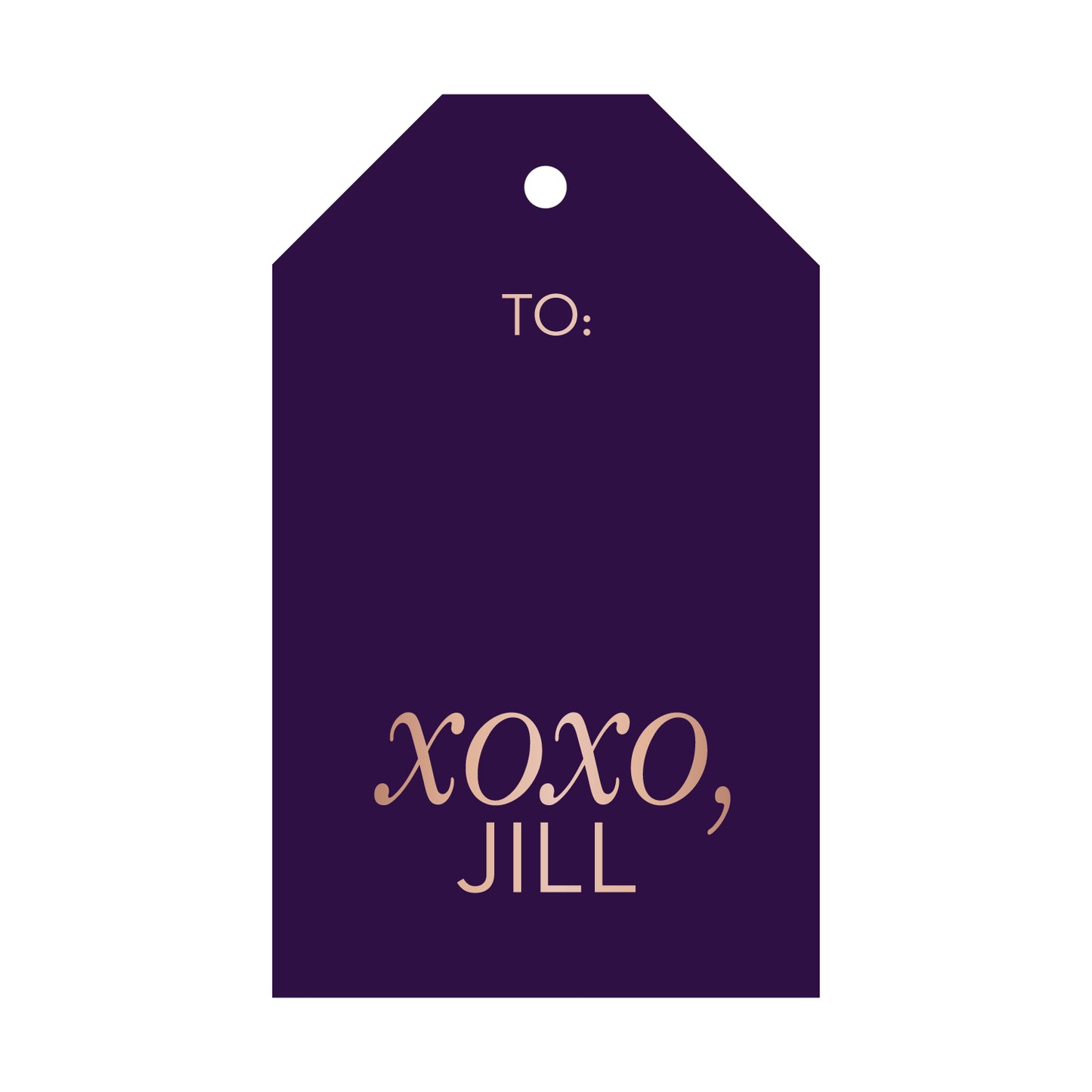 Personalized Gift Tag - T146