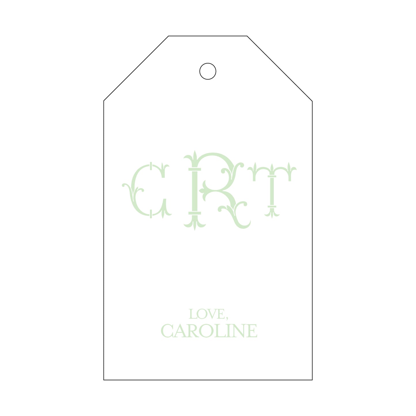 Personalized Gift Tag - T147