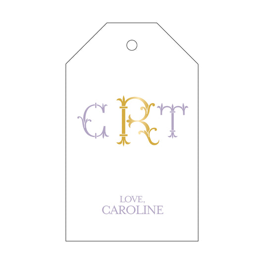 Personalized Gift Tag - T147