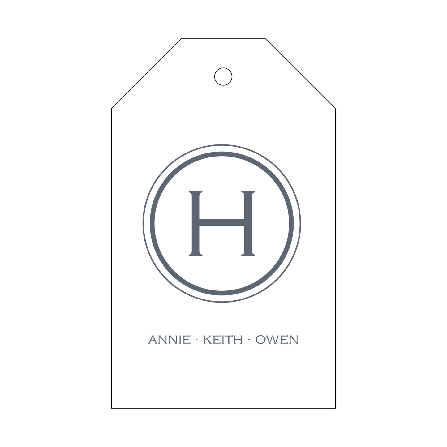 Personalized Gift Tag - T148