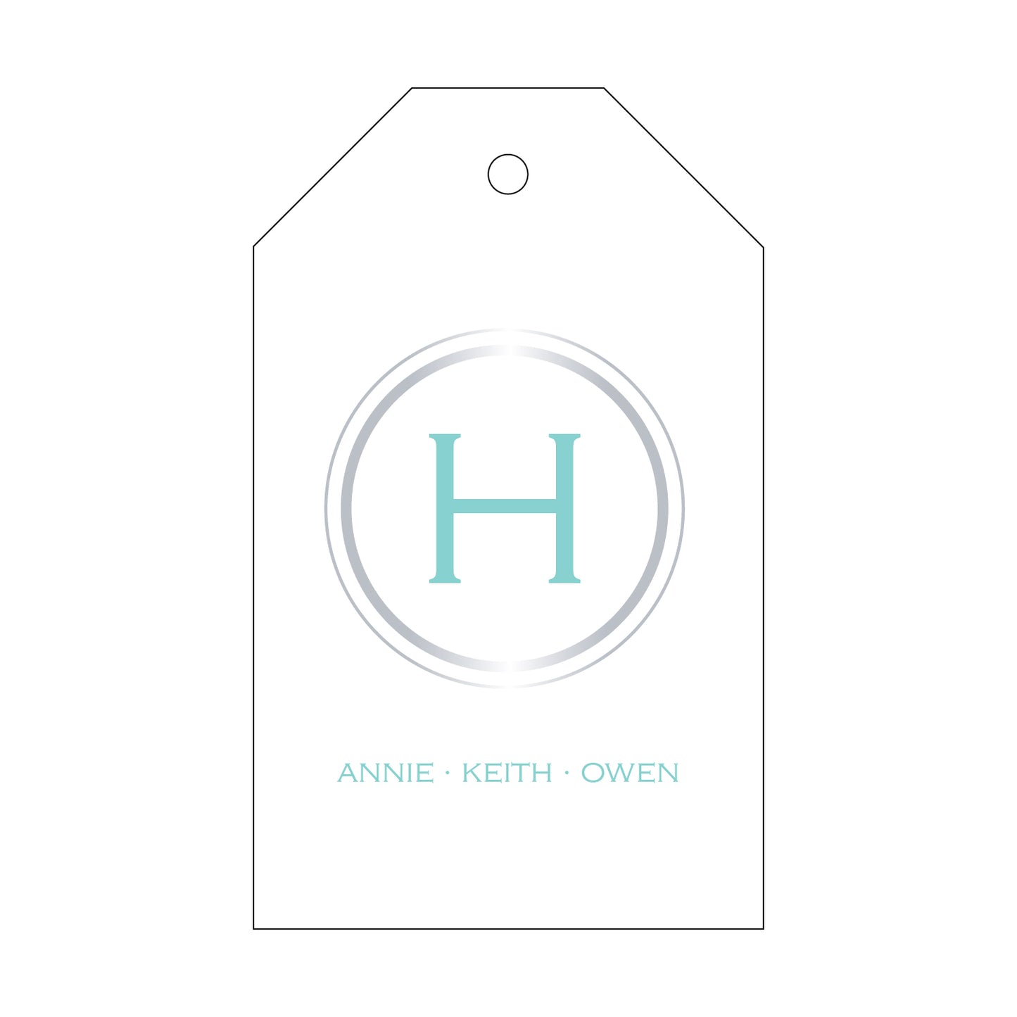 Personalized Gift Tag - T148