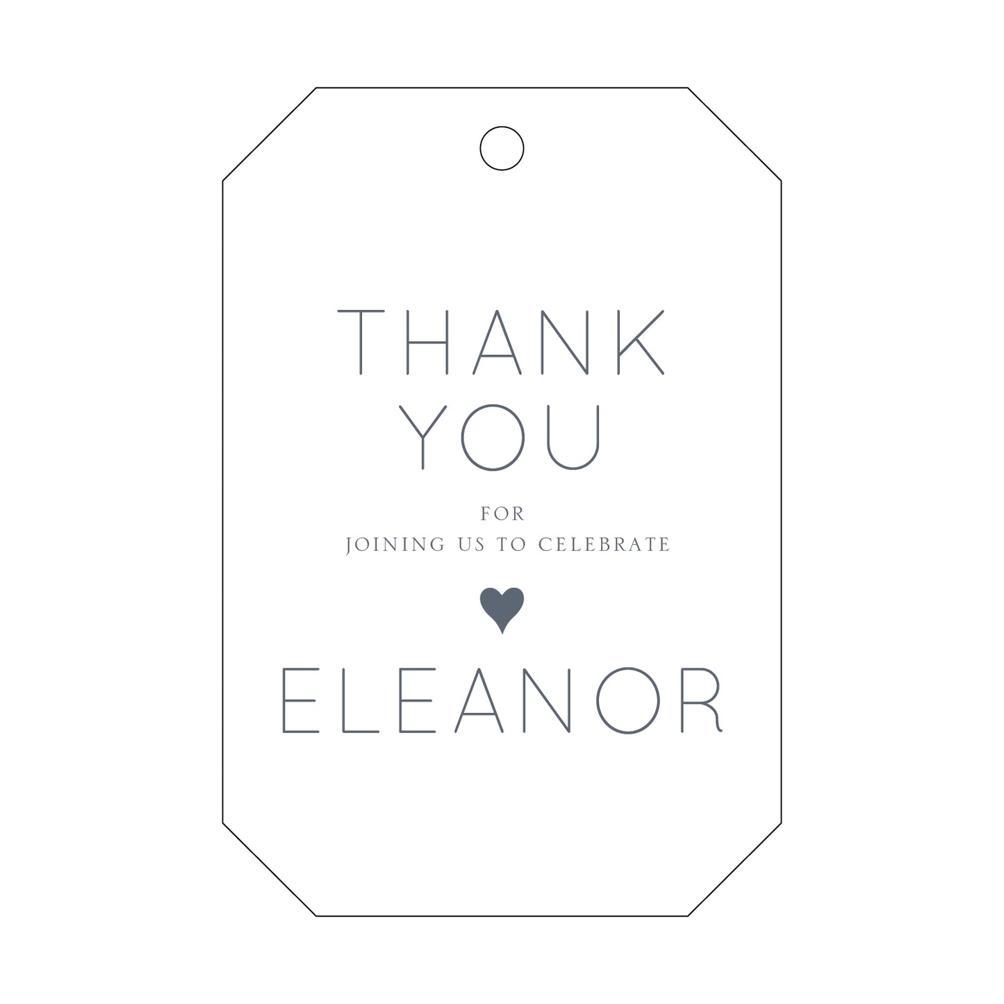 Personalized Gift Tag - T149