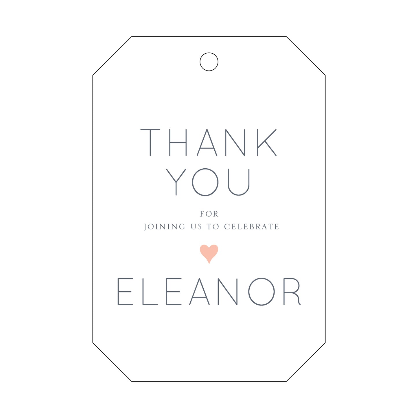 Personalized Gift Tag - T149