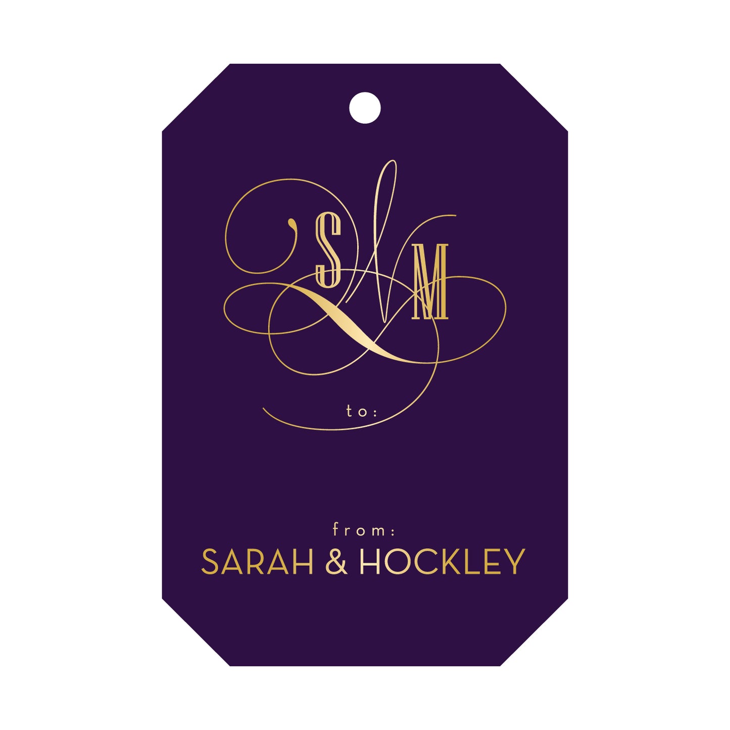 Personalized Gift Tag - T14