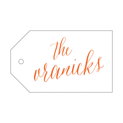 Personalized Gift Tag - T150