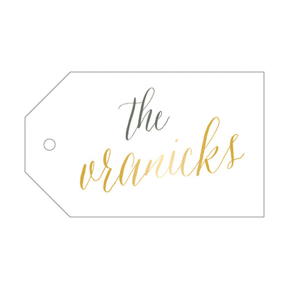 Personalized Gift Tag - T150