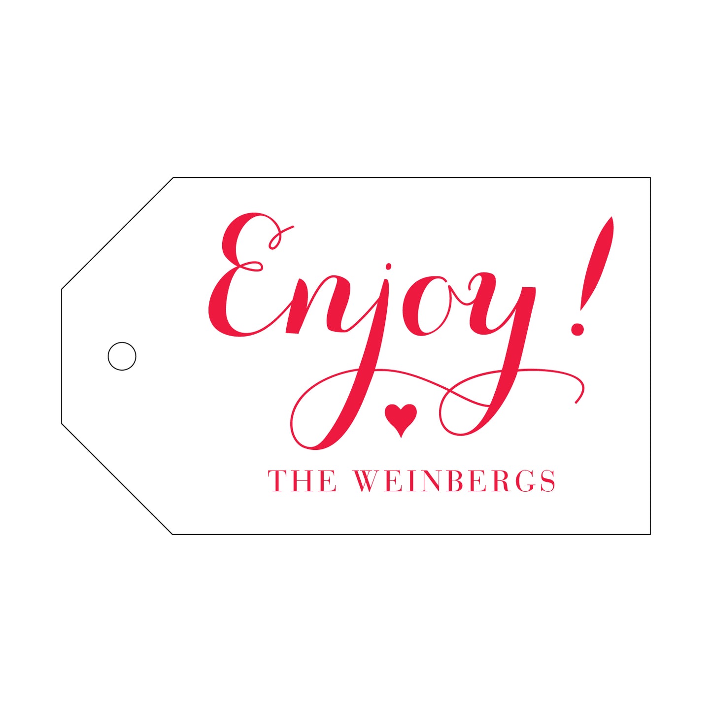 Personalized Gift Tag - T151