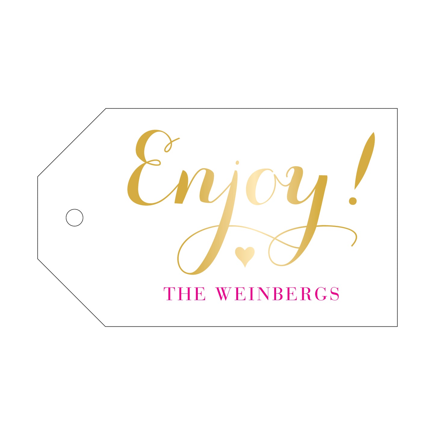 Personalized Gift Tag - T151