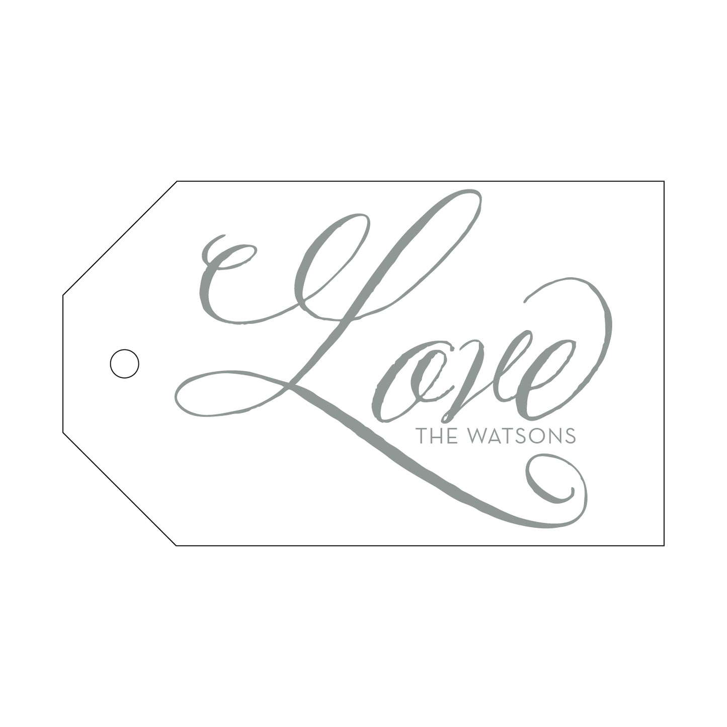 Personalized Gift Tag - T152