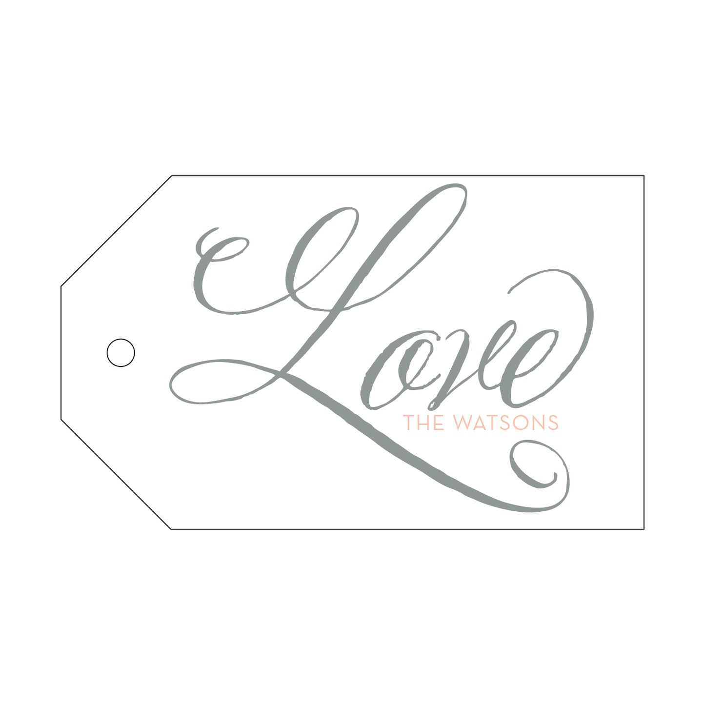 Personalized Gift Tag - T152