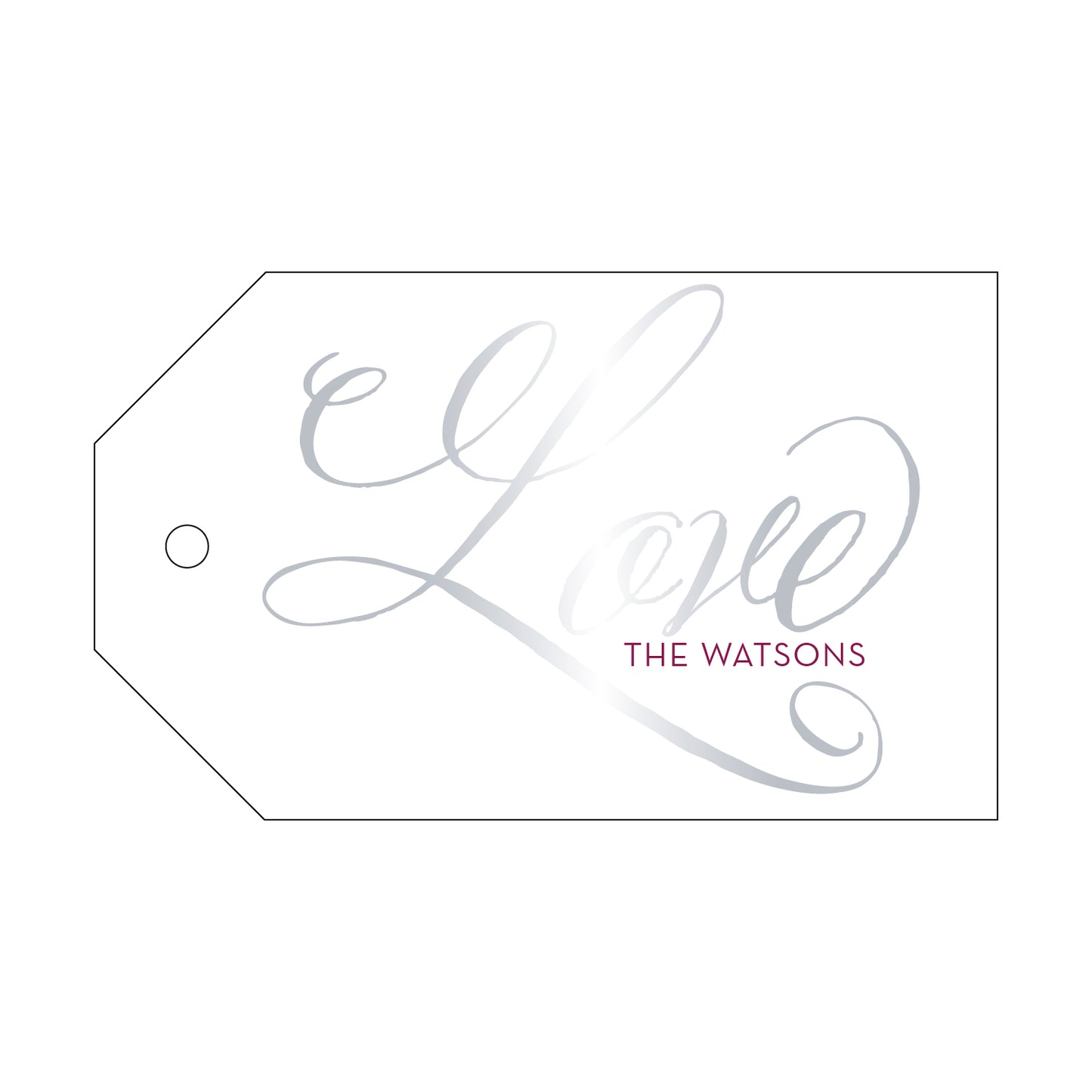 Personalized Gift Tag - T152