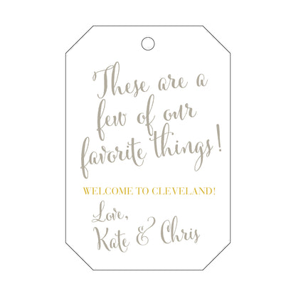 Personalized Gift Tag - T154