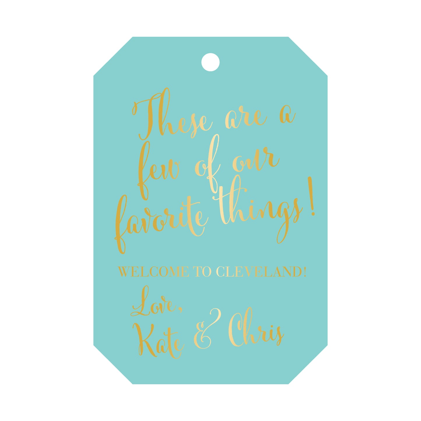 Personalized Gift Tag - T154