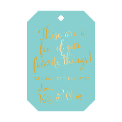 Personalized Gift Tag - T154