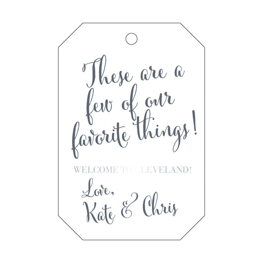 Personalized Gift Tag - T154