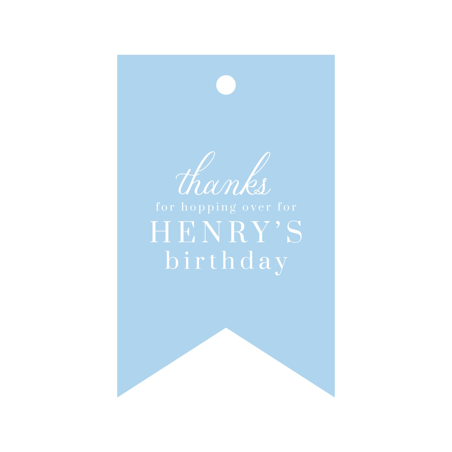 Personalized Gift Tag - T156