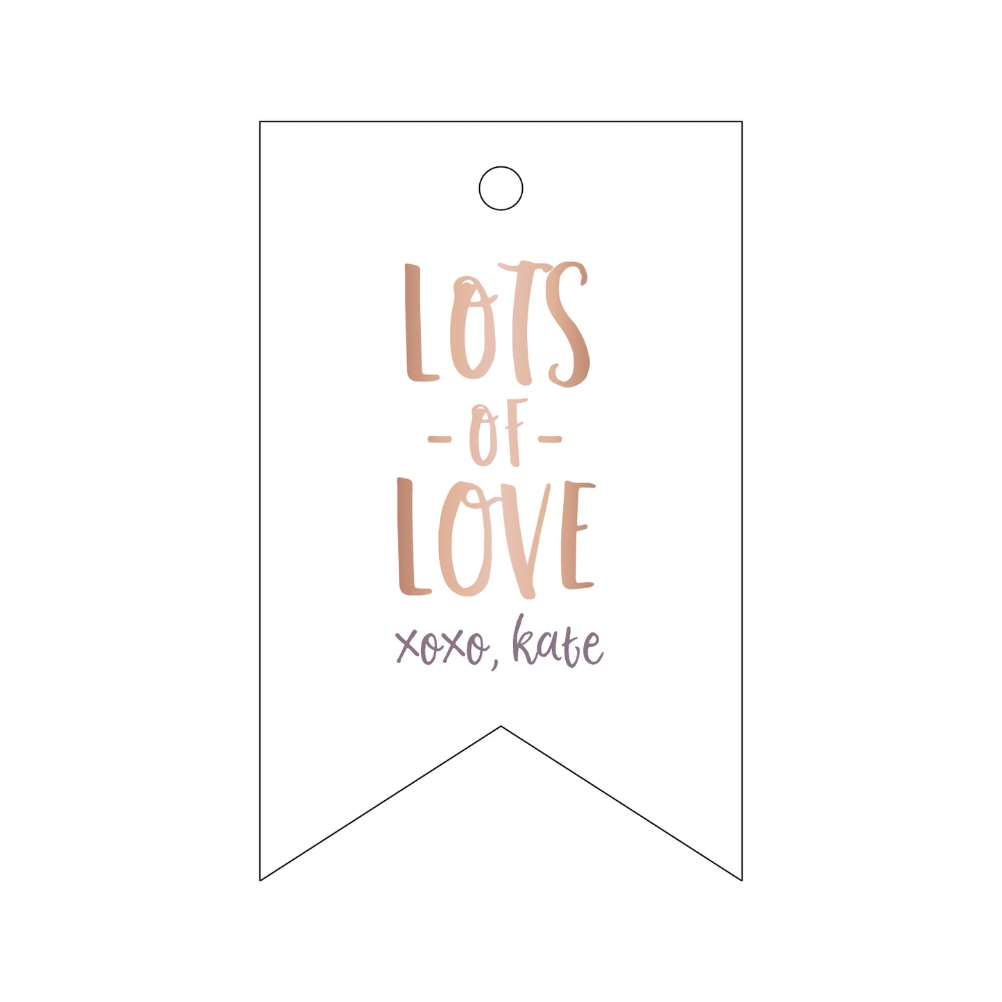 Personalized Gift Tag - T157