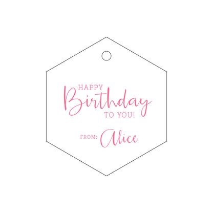 Personalized Gift Tag - T158