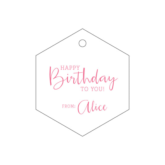 Personalized Gift Tag - T158