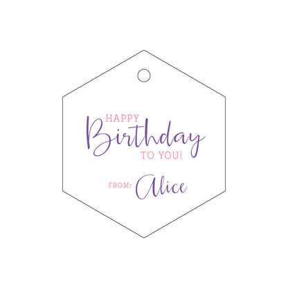 Personalized Gift Tag - T158