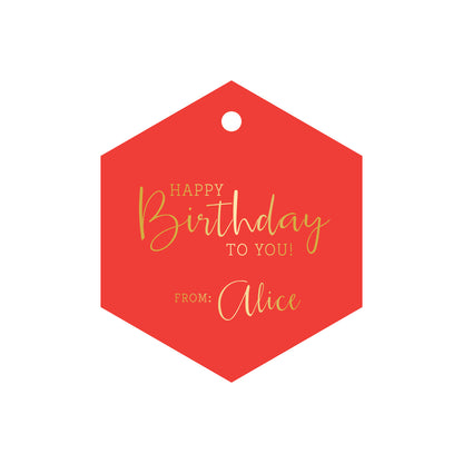 Personalized Gift Tag - T158