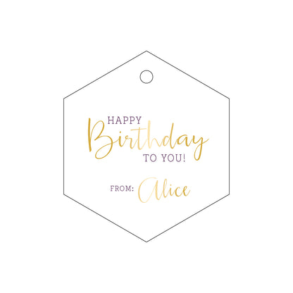 Personalized Gift Tag - T158