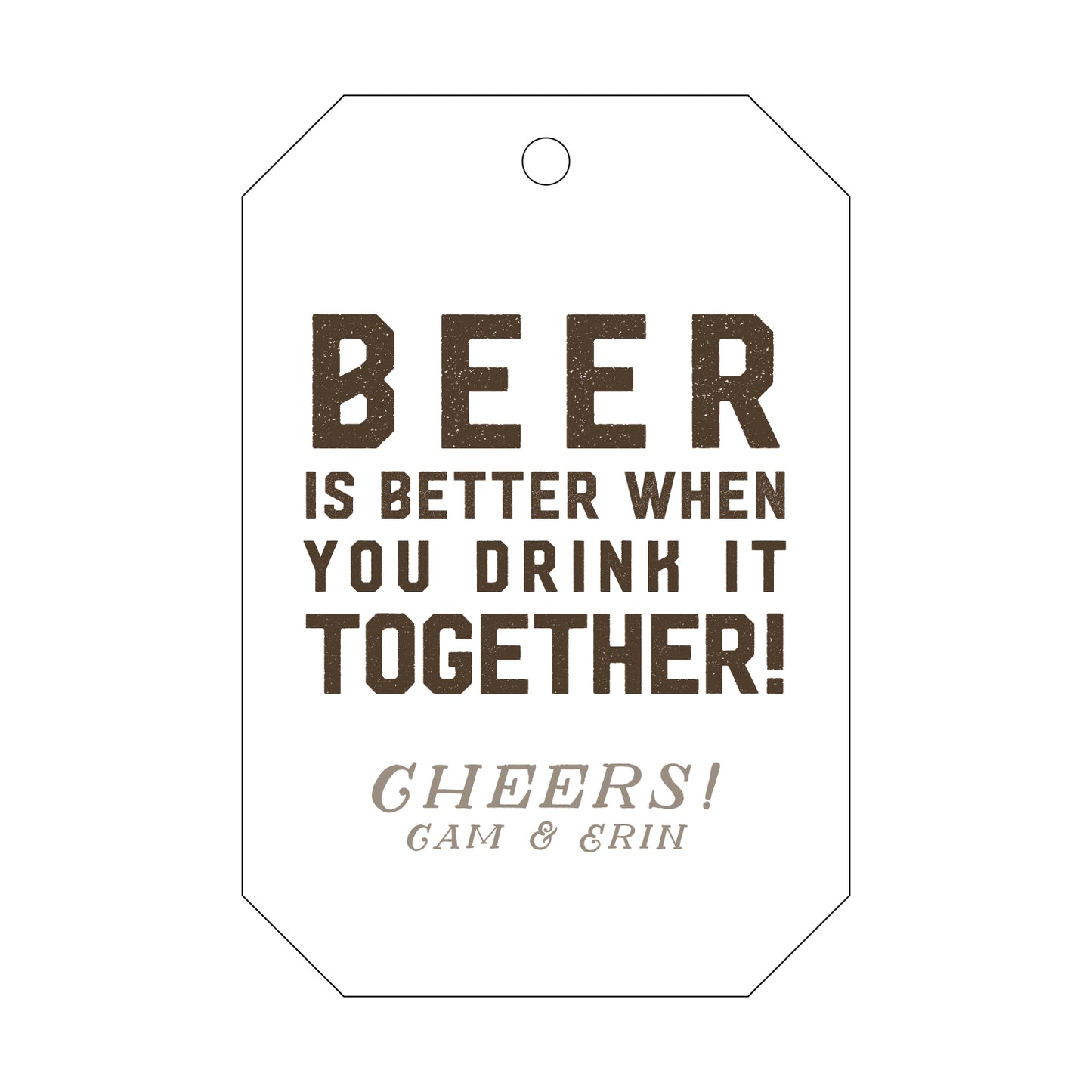 Personalized Gift Tag - T159