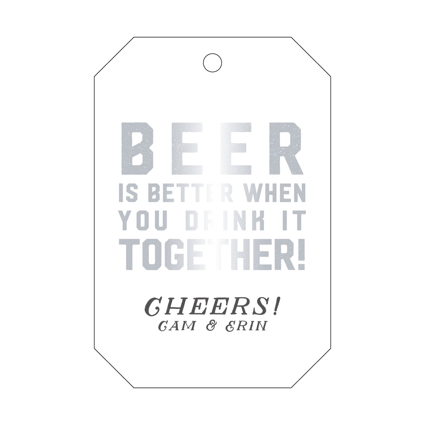 Personalized Gift Tag - T159