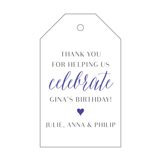 Personalized Gift Tag - T15