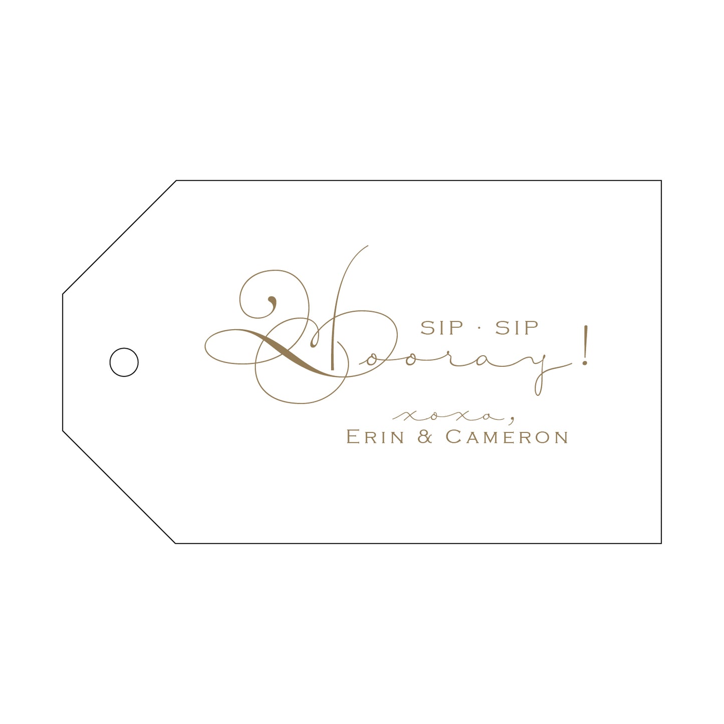 Personalized Gift Tag - T160