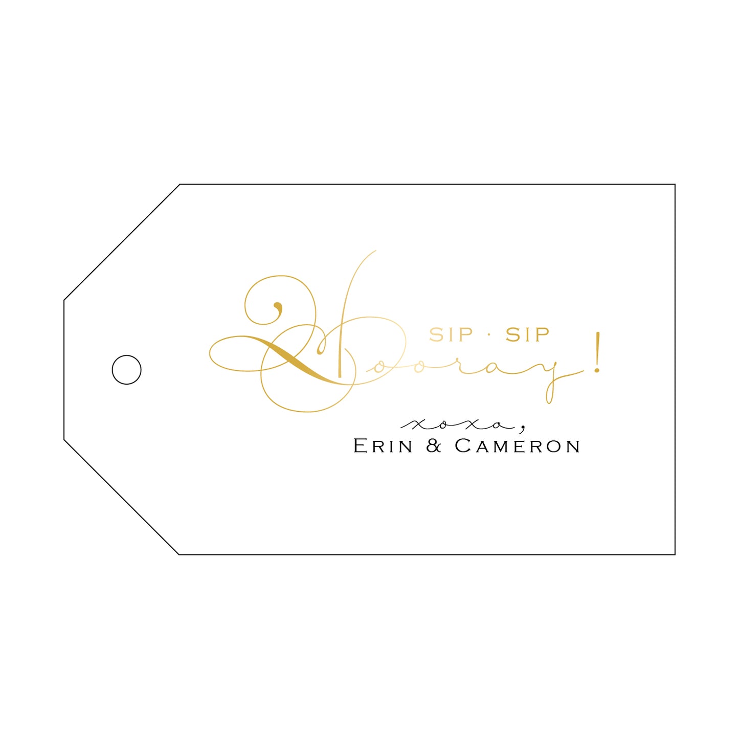 Personalized Gift Tag - T160