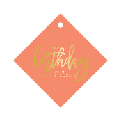 Personalized Gift Tag - T162