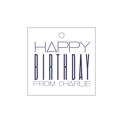 Personalized Gift Tag - T163