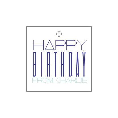 Personalized Gift Tag - T163