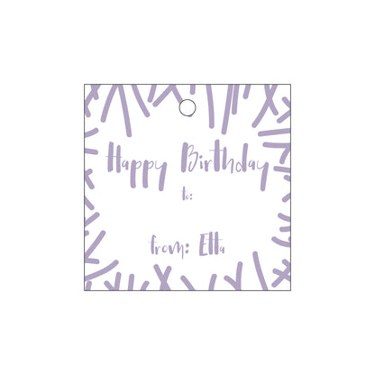 Personalized Gift Tag - T164