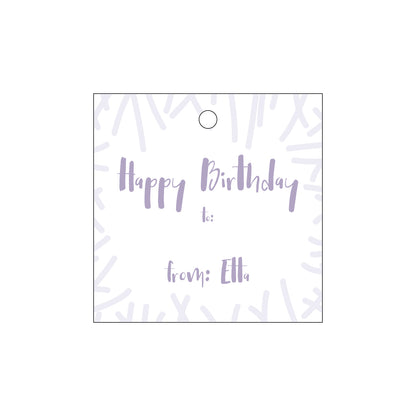 Personalized Gift Tag - T164