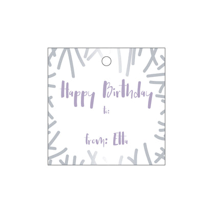 Personalized Gift Tag - T164