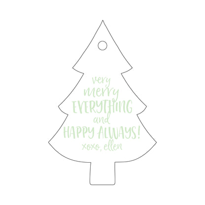 Personalized Gift Tag - T167