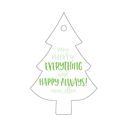 Personalized Gift Tag - T167