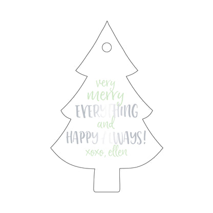 Personalized Gift Tag - T167