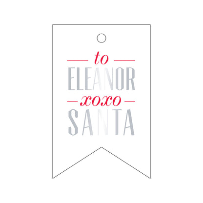 Personalized Gift Tag - T168